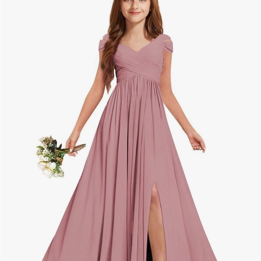 Elegant Pink Kids Dress